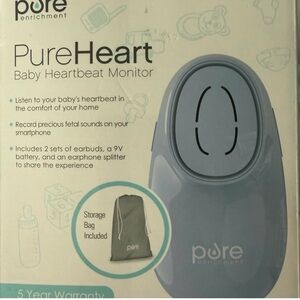 Pure Enrichment Blue Baby Heartbeat Monitor
